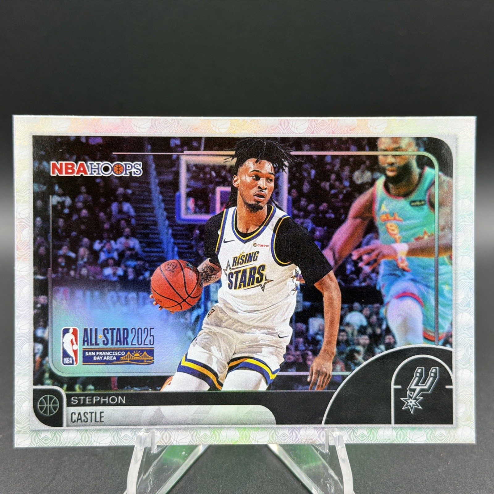 2025-26 NBA Hoops #294 Stephon Castle – San Antonio Spurs