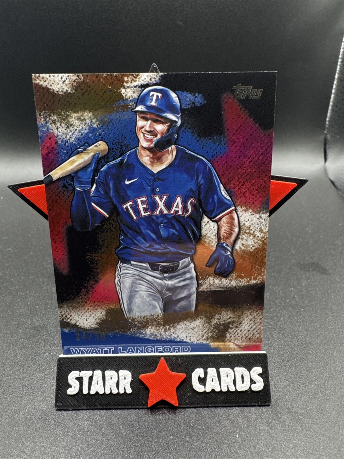 2026 Topps Series 2 – Wyatt Langford #SMLB-58 Gold /50