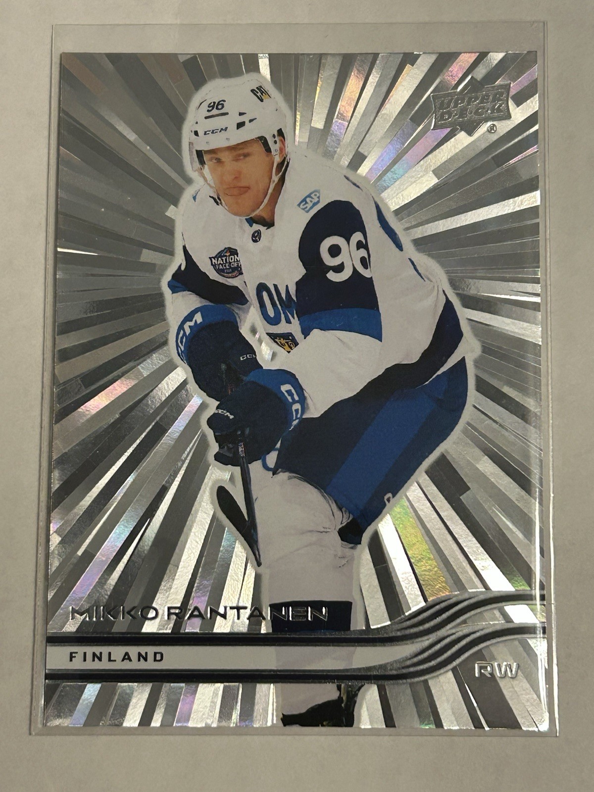 Mikko Rantanen 2025-26 Upper Deck Extended Series Outburst #661 Finland 🇫🇮