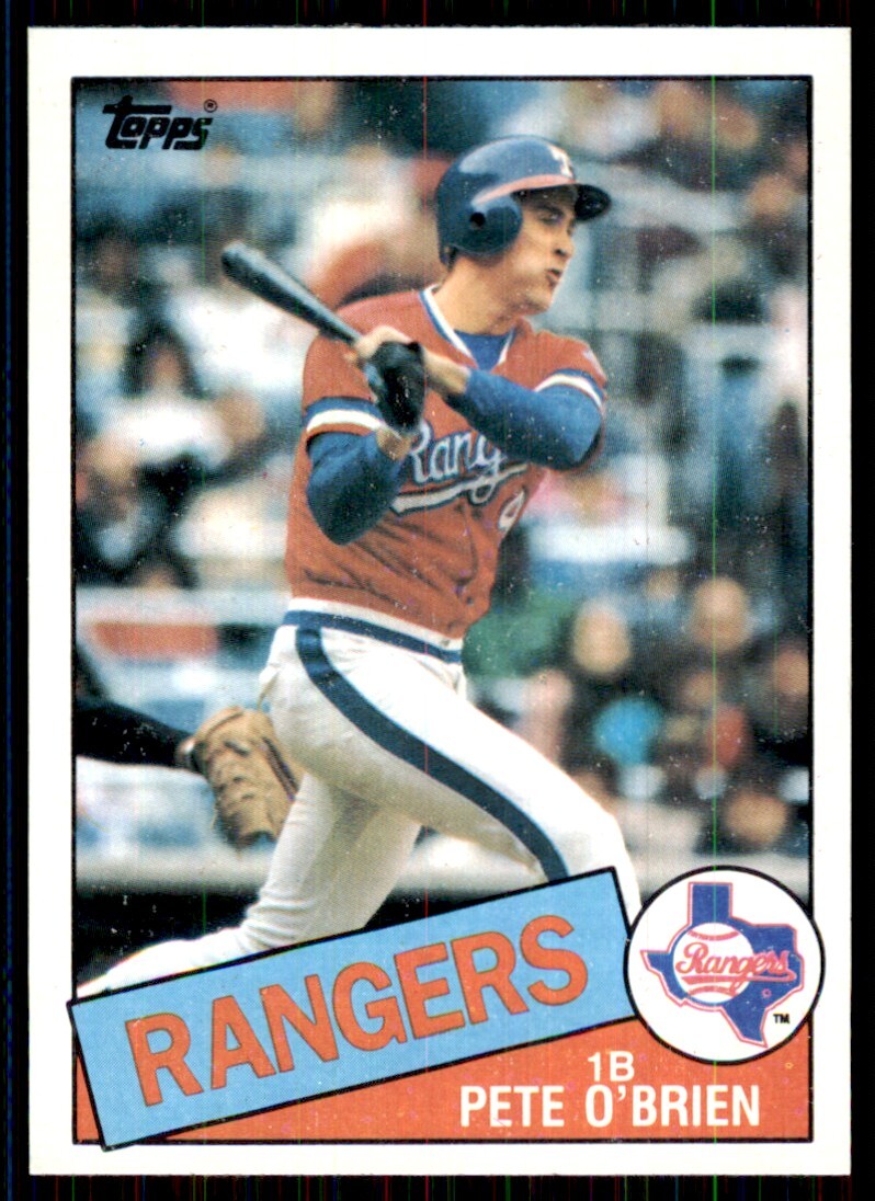 1985 Topps: Pete O’Brien Baseball Cards #196