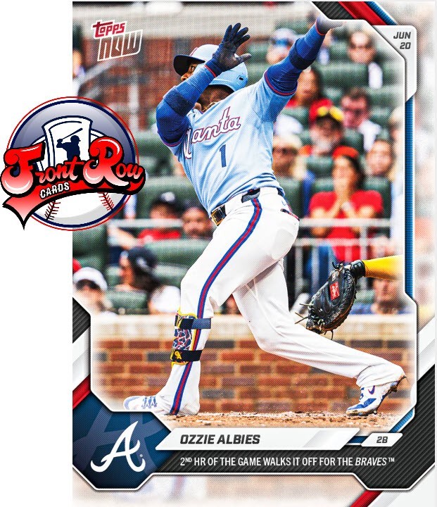 Ozzie Albies 2026 MLB TOPPS NOW 356 Presale