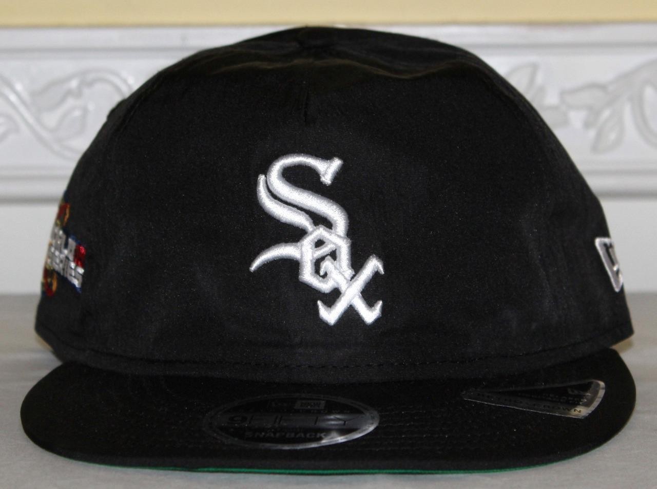 New Era CHICAGO WHITE SOX Snapback Baseball Hat Cap 9Fifty RETRO CROWN Nylon *B1