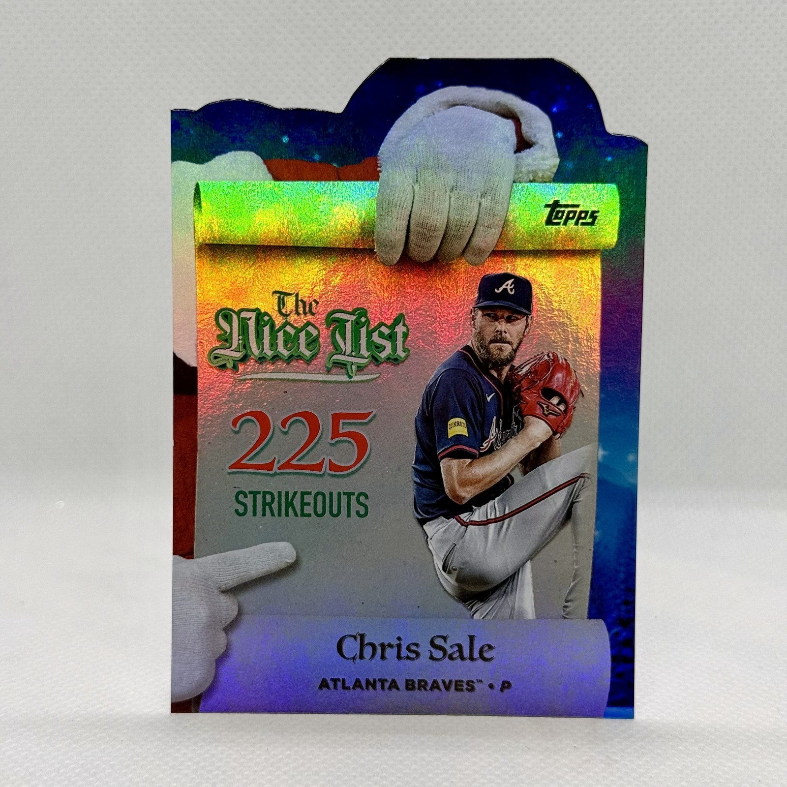 ATLANTA BRAVES BASEBALL CARDS – 2 CARD MIN TOPPS ROOKIE RC INSERT PARALLEL FOIL