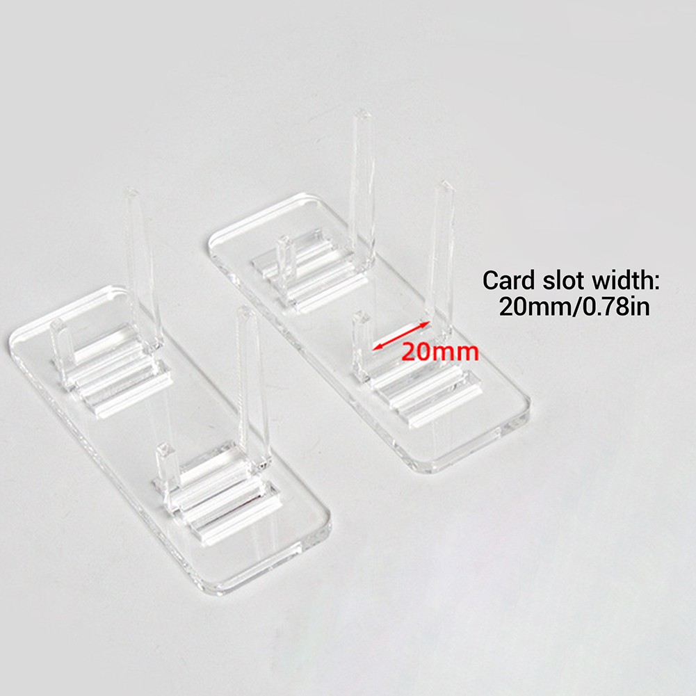 5PACK 35PT UV Protection Magnetic Trading Sports Card Holders and Display Stand
