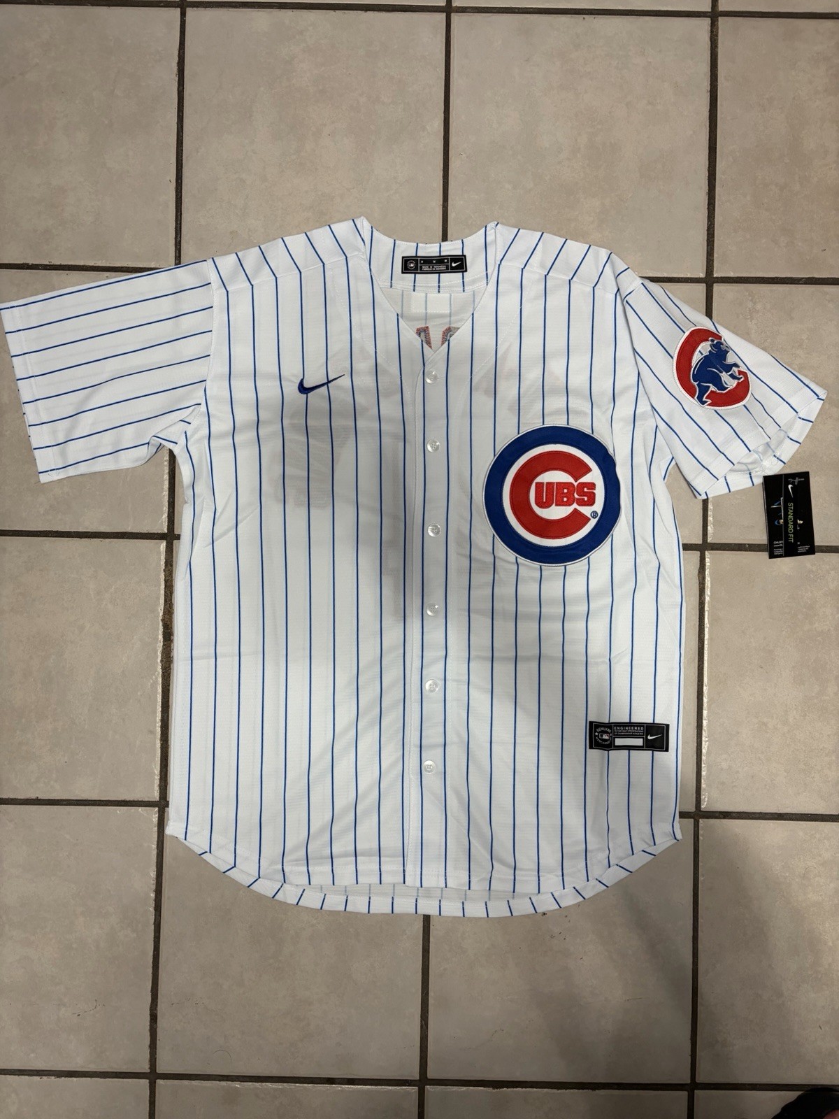 Chicago Cubs Pete Crow-Armstrong Home Stitched Jersey