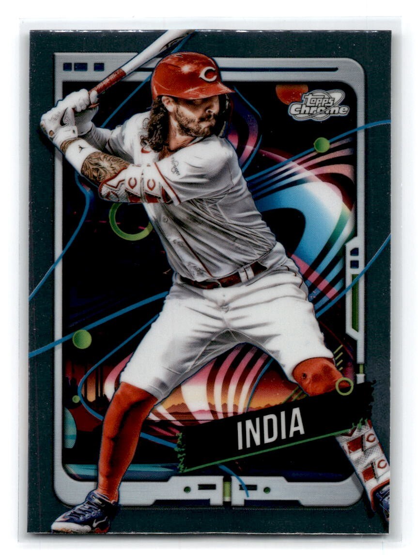 2024 Topps Chrome Cosmic Jonathan India #162 Reds