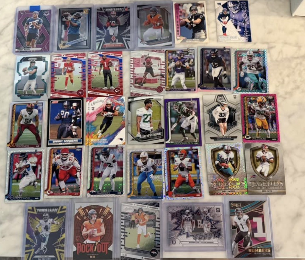 Sports Card Lot- Rookies, Holos, #’d, Refractors Case Hits MLB NFL NBA UFC