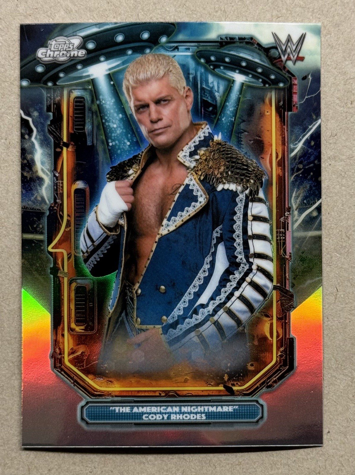 2026 WWE Topps Chrome Cosmic – Extra Terrestrial – Cody Rhodes #ET-1