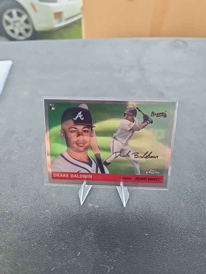 2025 Topps Chrome Platinum Drake Baldwin #265 Atlanta Braves Rookie Of Year