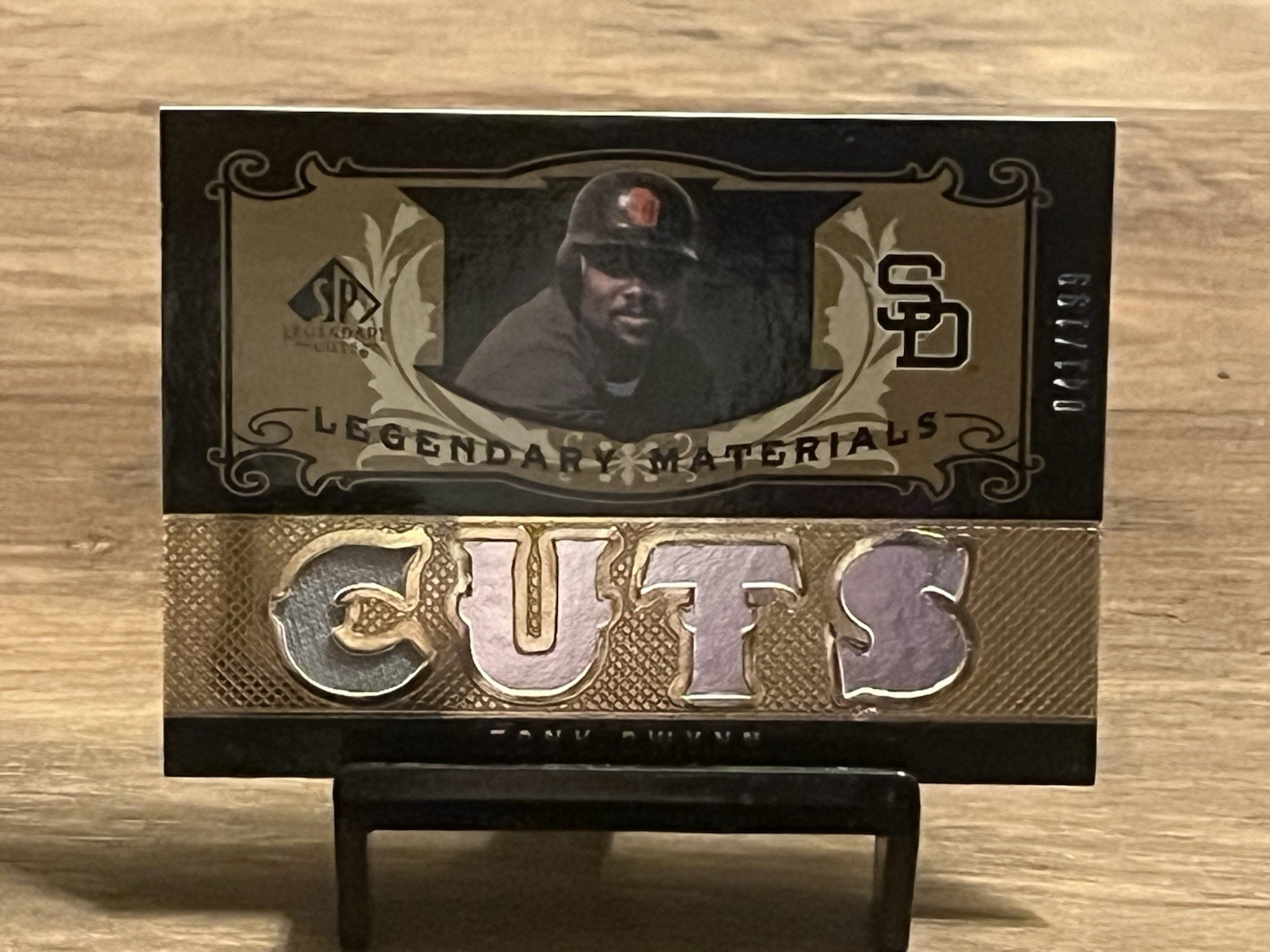 2007 SP Legendary Cuts Materials LM-TG2 Tony Gwynn Relic /199