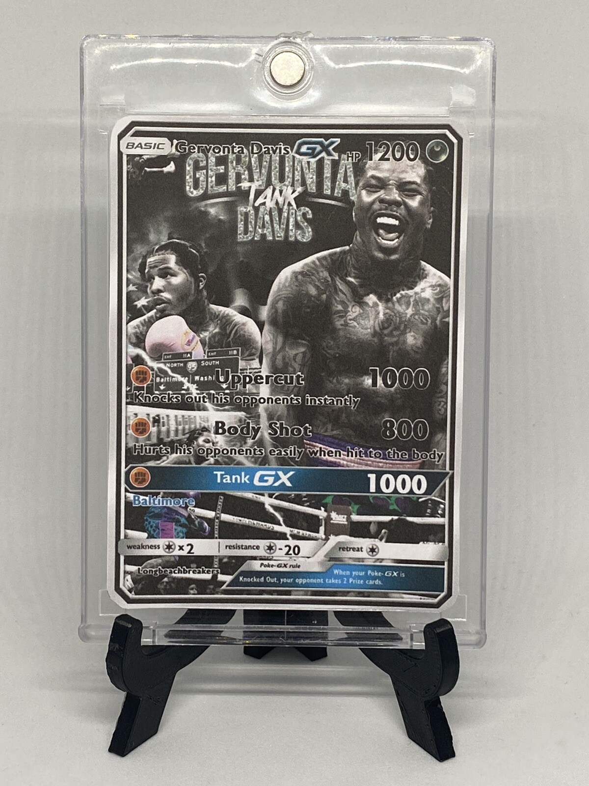 Gervonta Davis Pokémon Card Boxing