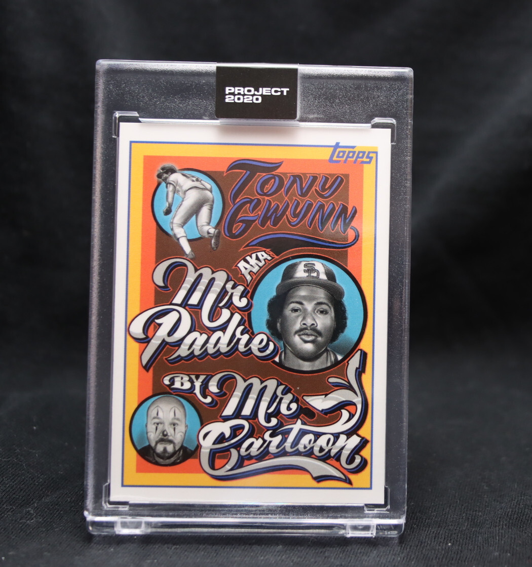 Tony Gwynn 2020 Topps Project 2020 Lot of 7 Different – Mr Cartoon Ben Baller