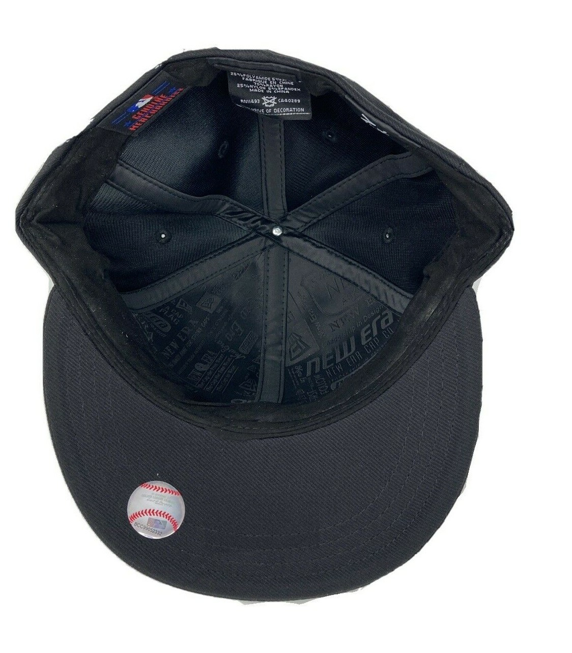 LA-Dodger Black Label Collection hat Glossed Badge New Era 59Fifty fitted cap