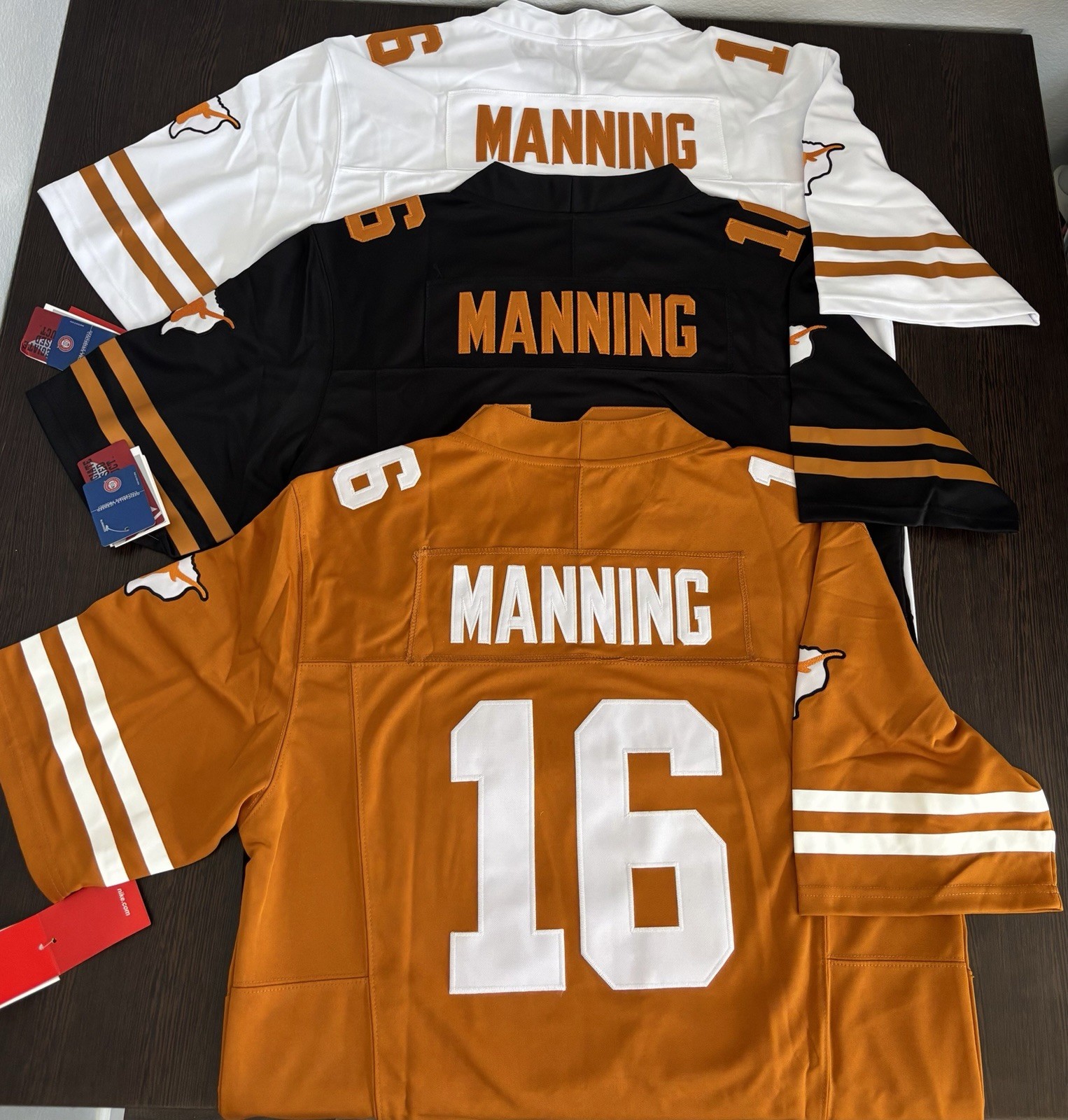 Arch Manning Texas Longhorns Jersey Men’s Size! Ships same day!