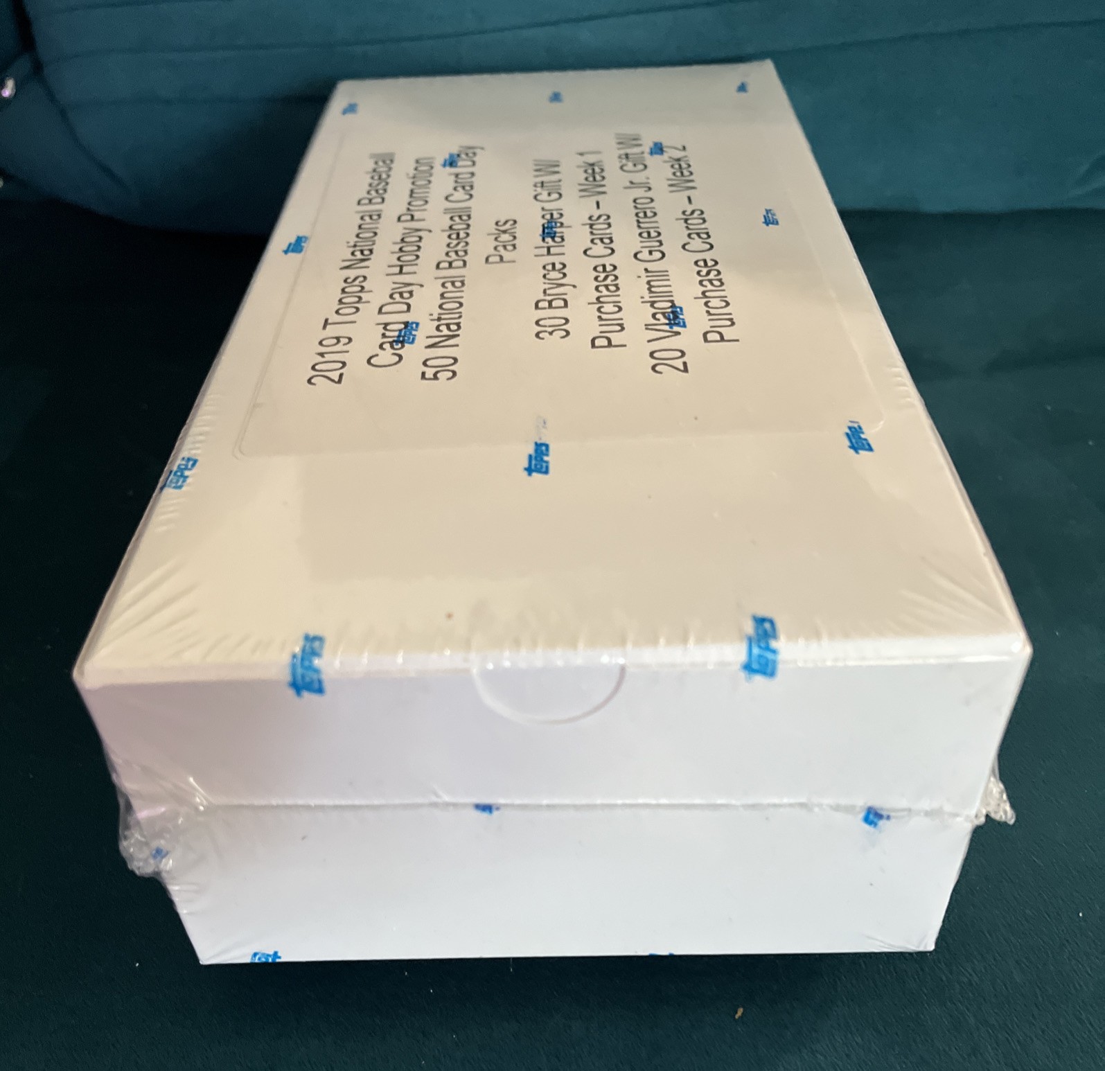 2019 Factory SEALED Topps National Baseball Card Day Hobby Promotion Box 50 PKS+