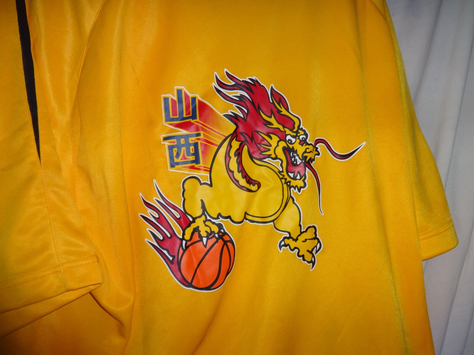 Jiangsu Dragons Kentier CBA #23 Play Pre Game Worn Shooting Shirt Over Jersey