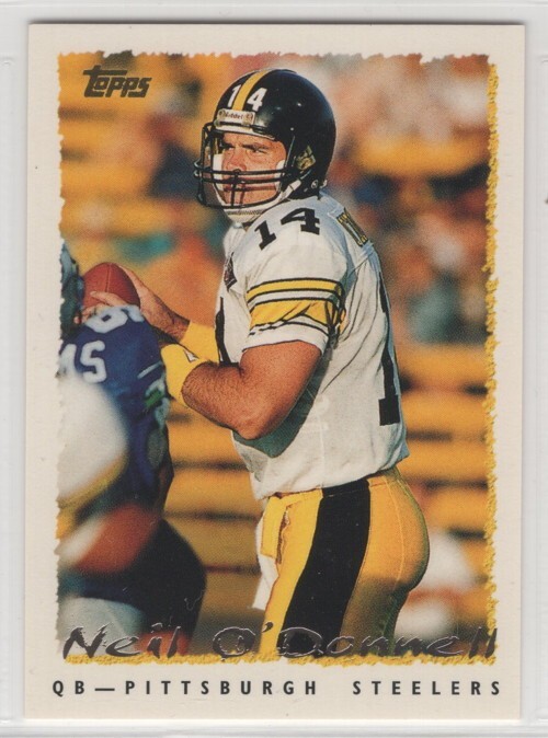 1995 Topps Football Pittsburgh Steelers Team Set