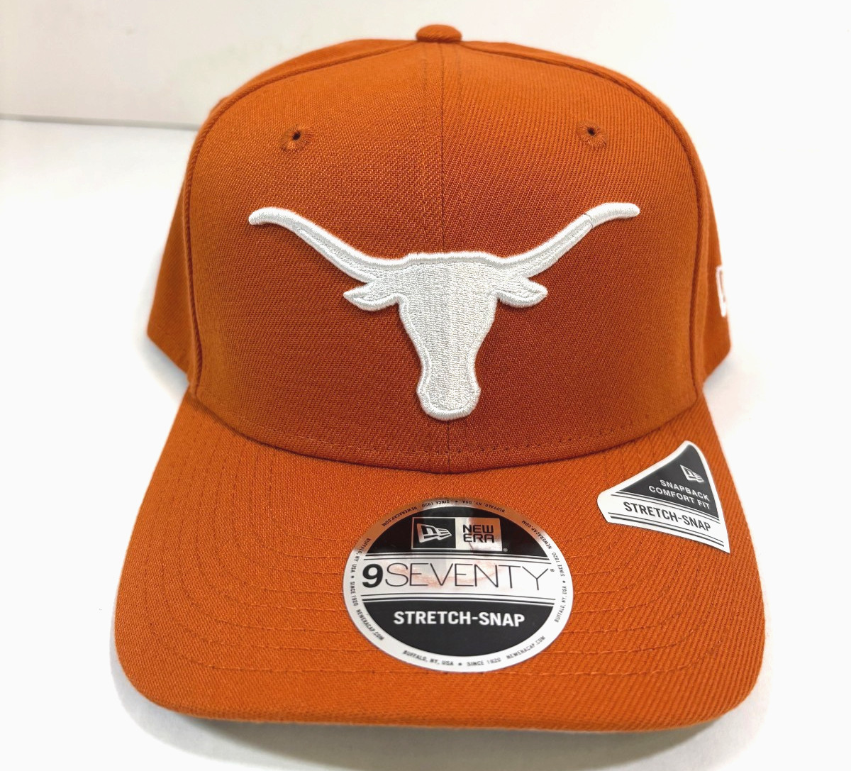 Texas Longhorns NCAA NE Stretch-Snap Snapback Hat~ Texas Orange