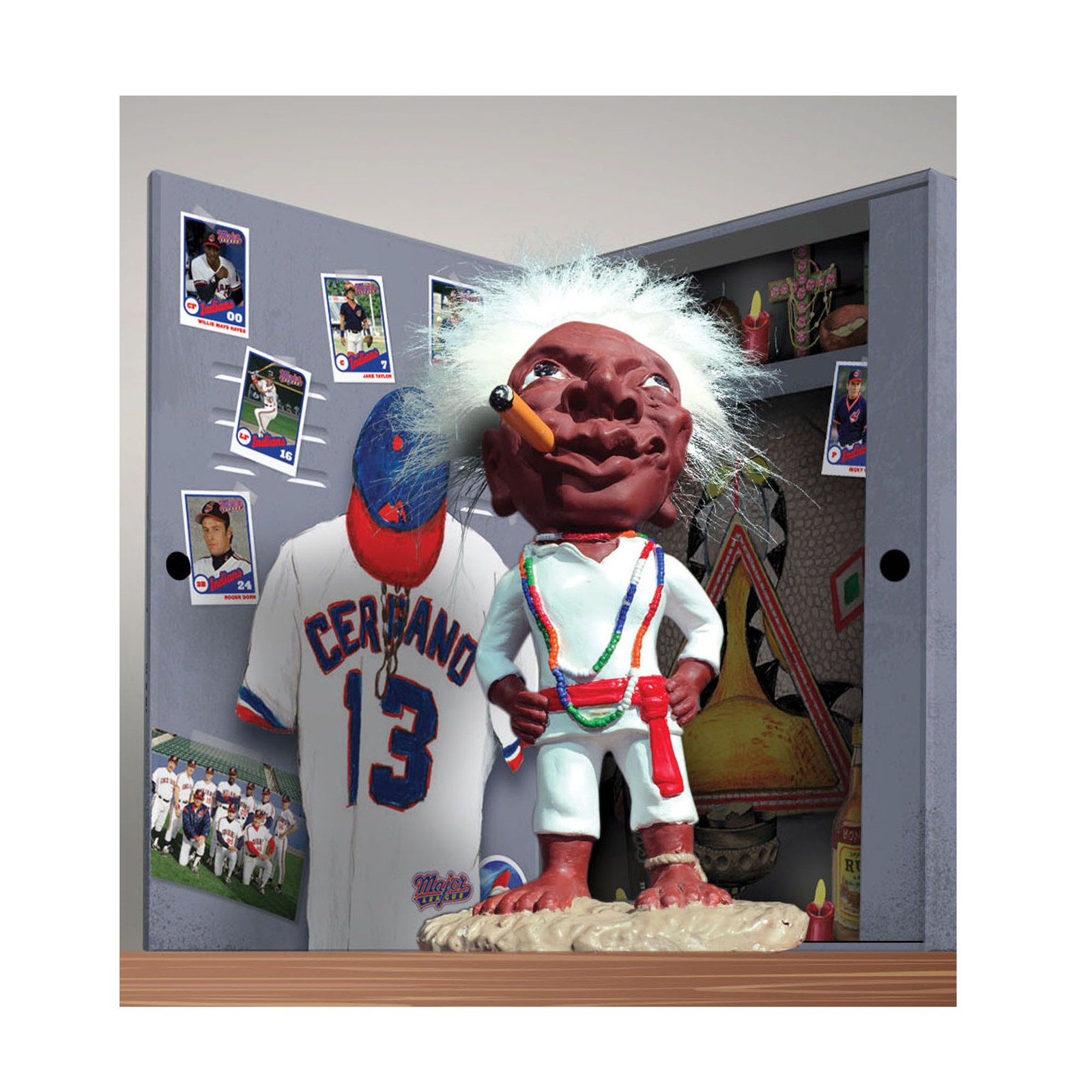 Jobu Major League Movie Replica 10″ Figure
