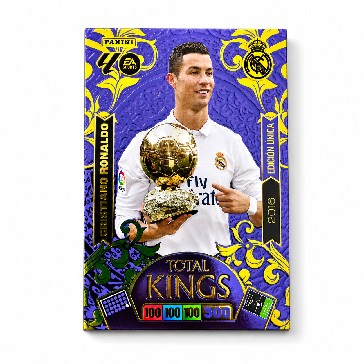2025-26 PANINI ADRENALYN TOTAL KINGS 🐐🔥 CRISTIANO RONALDO ⚽ BALON DE ORO 2016