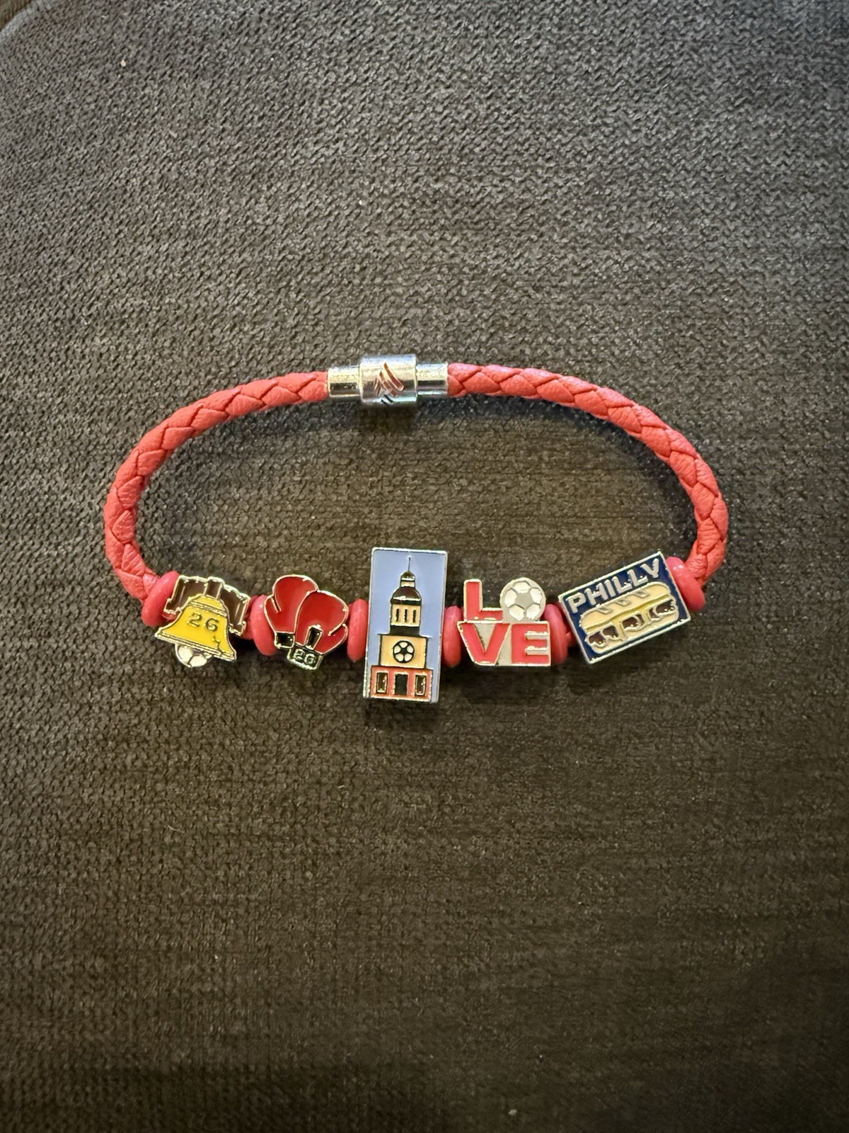 FIFA World Cup 26 Official Charm Bracelet Philly Philadelphia Fan Zone