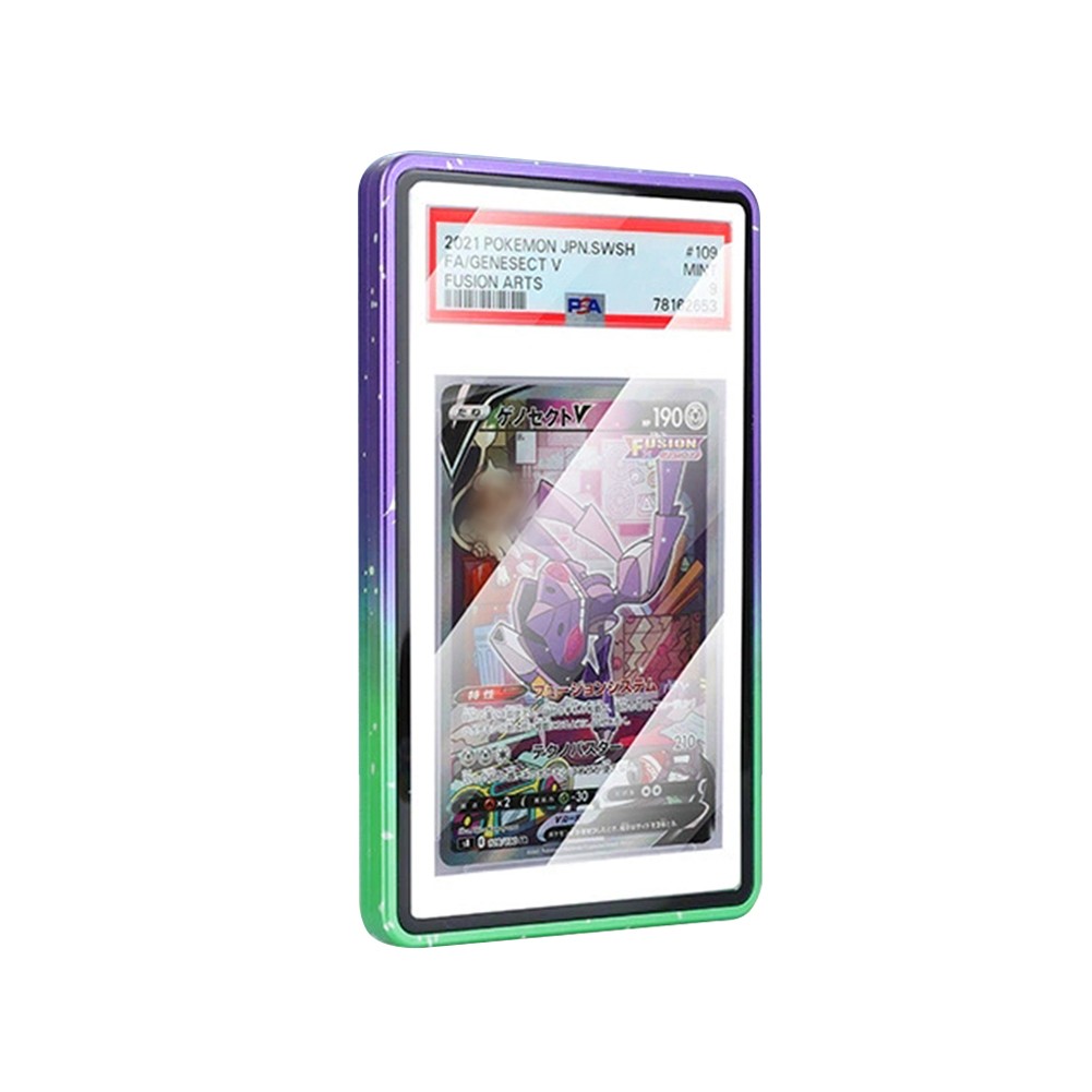 1-10PCS Magnetic Metal Slabs Protector Case Stackable for PSA & CGC Graded Cards