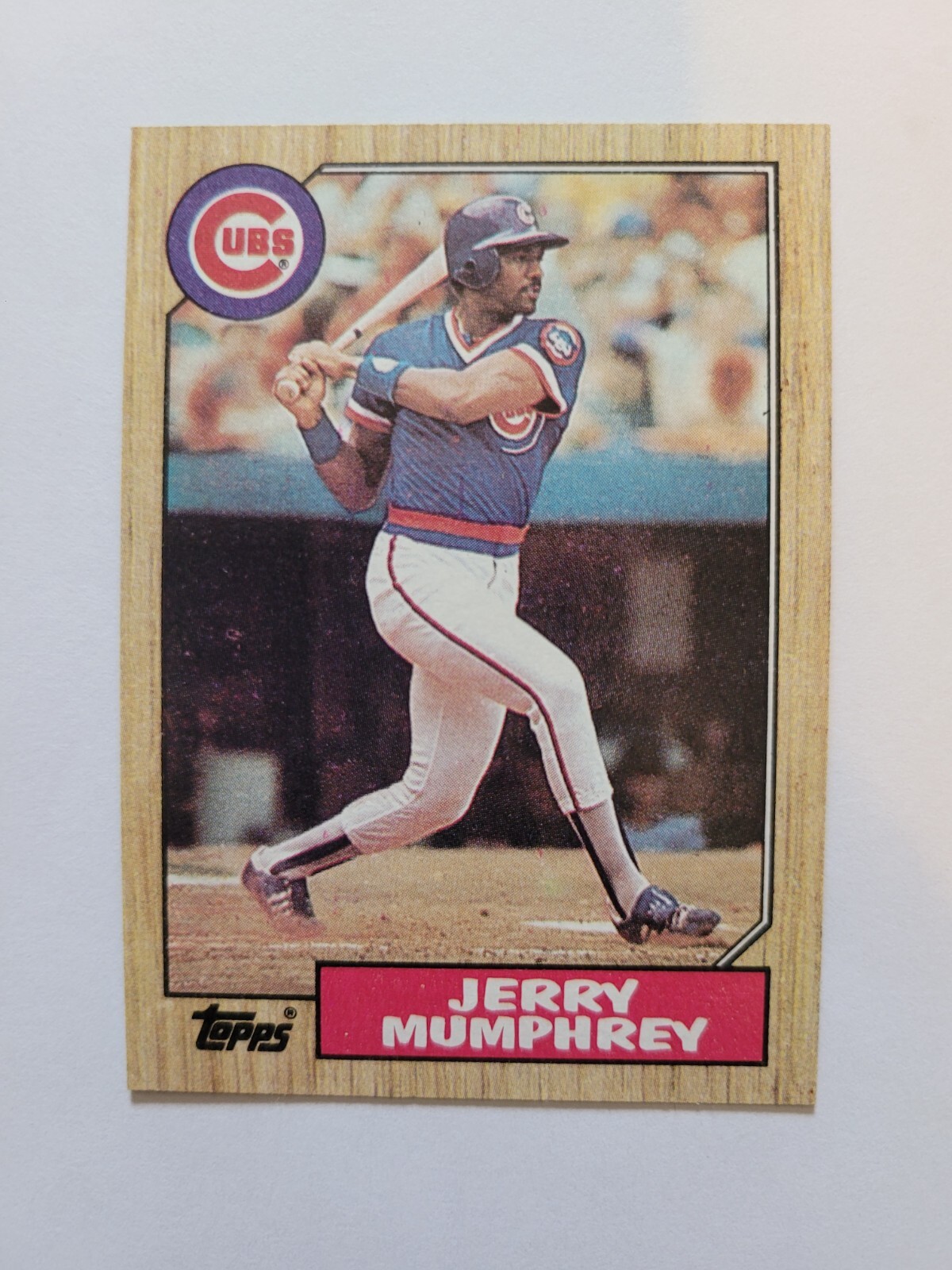 1987 TOPPS JERRY MUMPHREY #372 NM