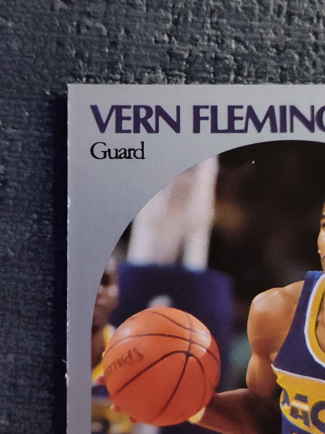 1990-91 NBA Hoops – Vern Fleming #133 Indiana Pacers