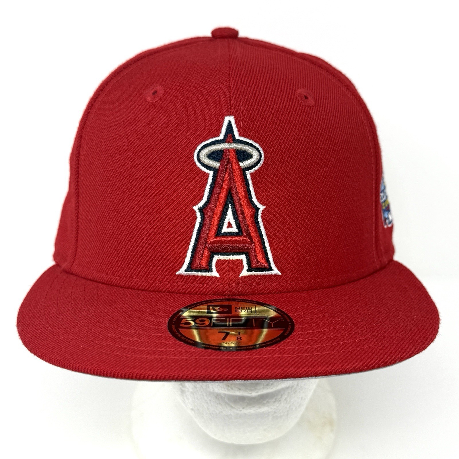 Anaheim Angels New Era 59FIFTY Size 7 1/8 MLB World Series 2002 Fitted Cap