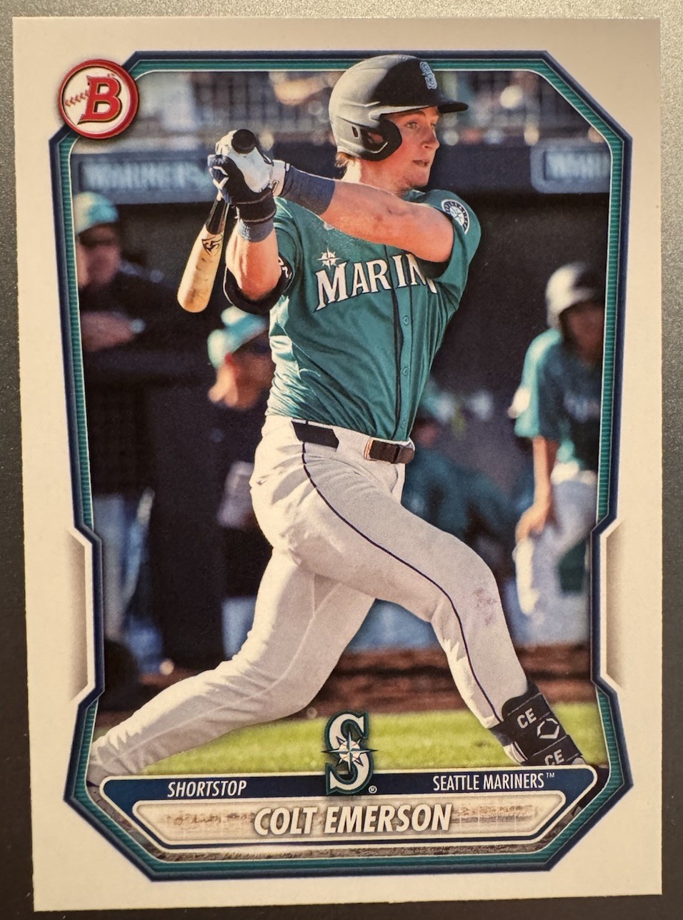 2026 Bowman Prospect Colt Emerson Seattle Mariners #Bp–108