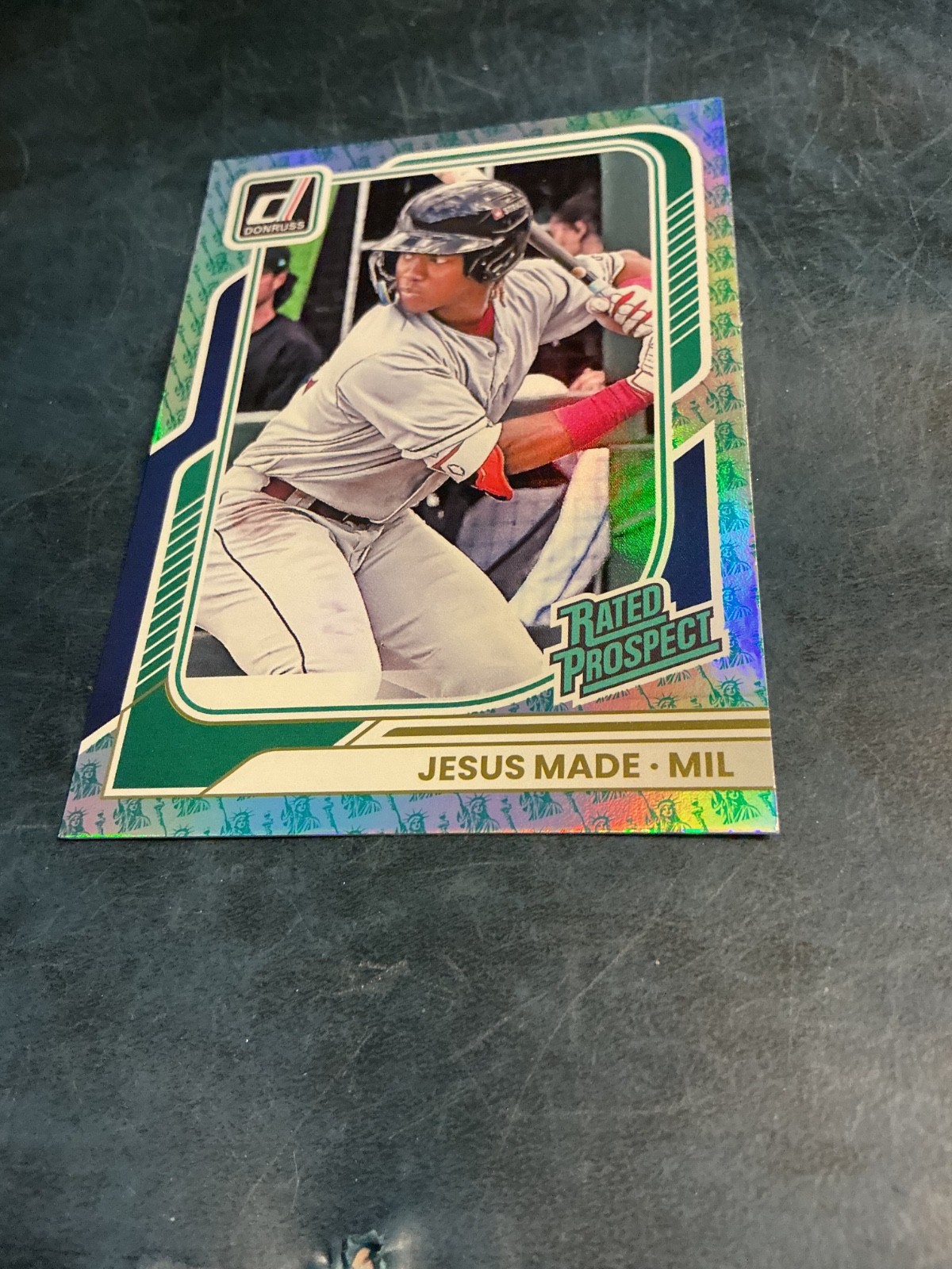 Jesus Made Rated Prospect Liberty Parallel 2026 Donruss