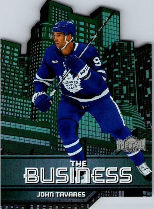2023-24 SkyBox Metal Universe #10 TB John Tavares The Business