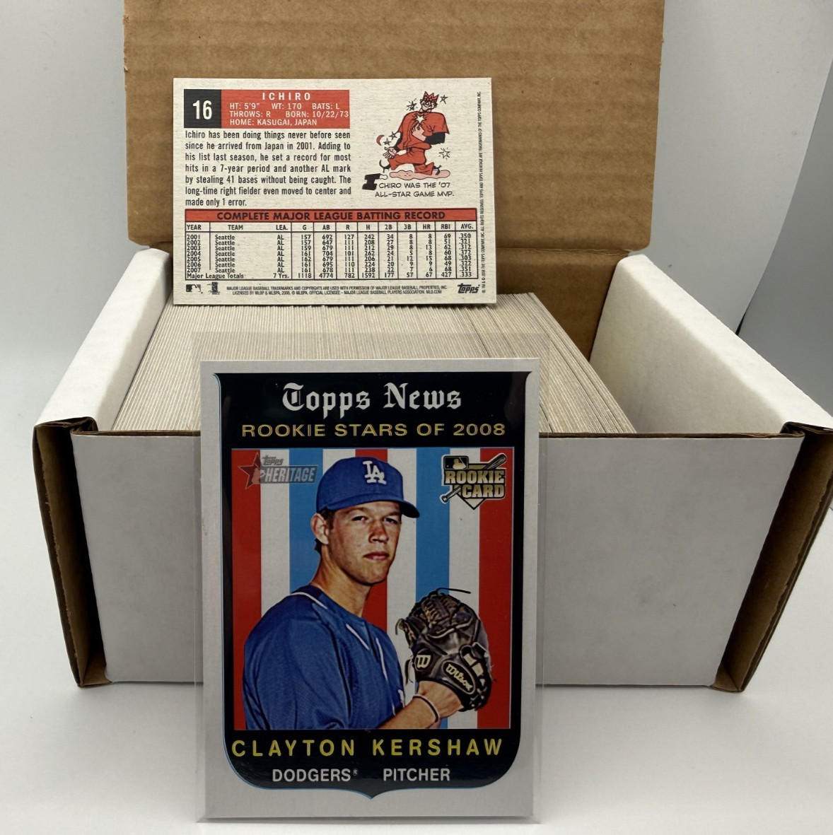 2008 Topps Heritage Black Back 145 Card Complete Set 110 Base 35 High Number