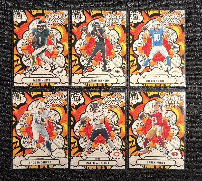 2025 Panini Donruss Bomb Squad Complete Your Set You Pick Football Card NFL