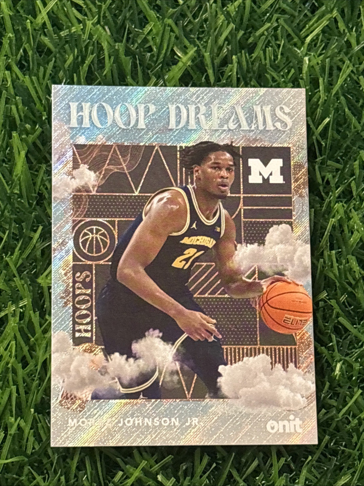Morez Johnson Jr. 2025-26 ONIT Michigan Basketball #HD-1 Hoop Dreams