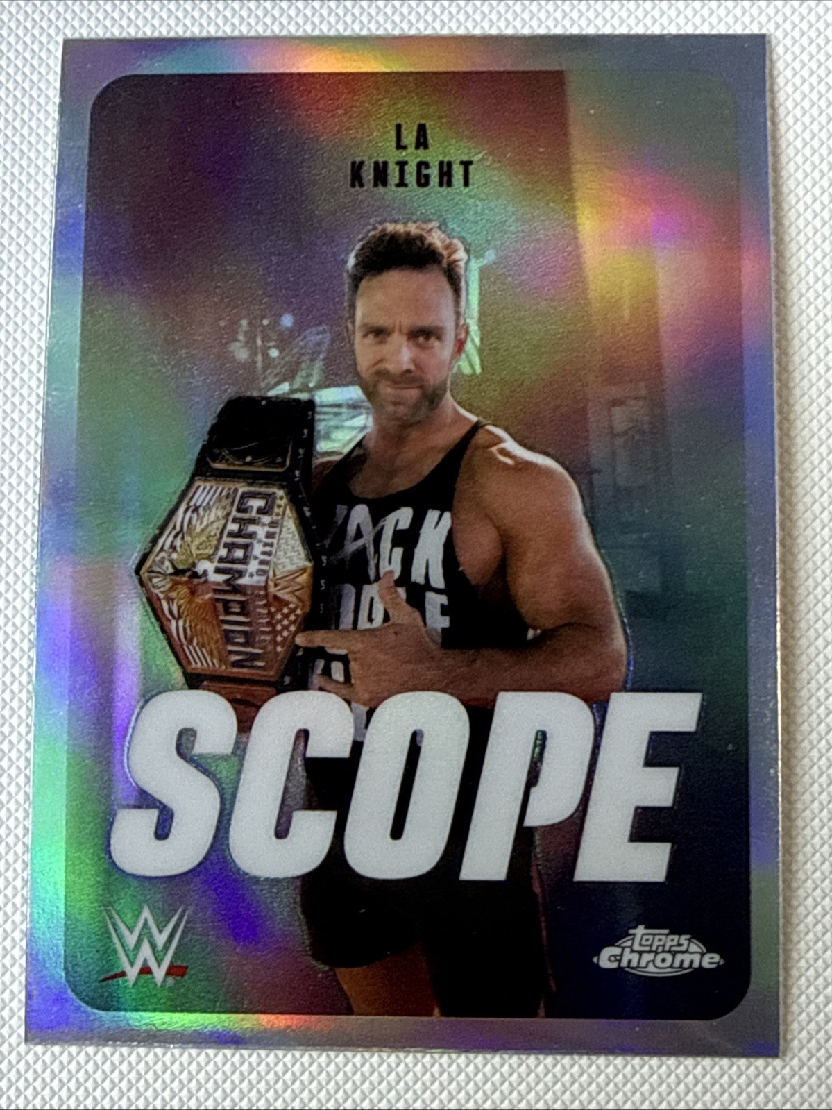 SCOPE SILVER REFRACTOR 2026 Topps Chrome WWE Cards You Pick/Choose! READ*