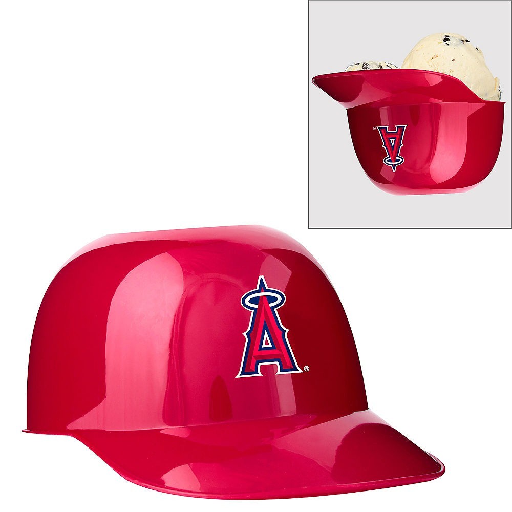 LA Anaheim Angels MLB Baseball 8oz Ice Cream Sundae Helmet Snack Bowl Cup NEW