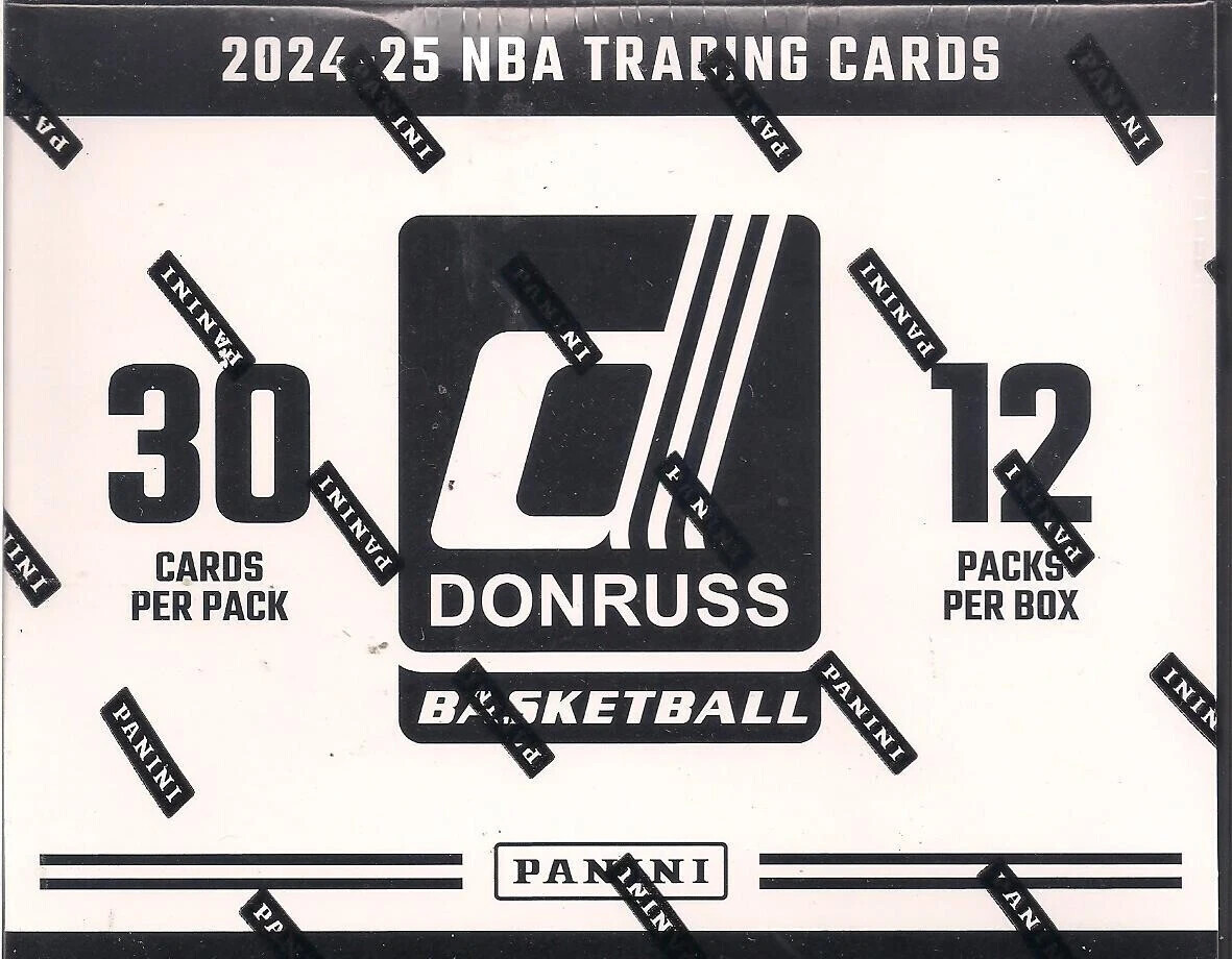 2024-25 Panini Donruss Basketball Factory Sealed Cello Box