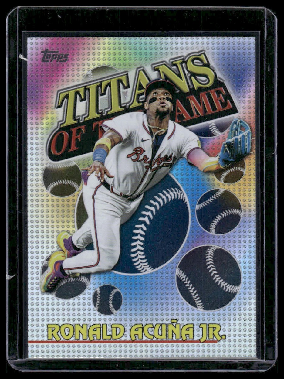 2026 Topps Series One #TOG-7 Ronald Acuña Jr. Titans of the Game