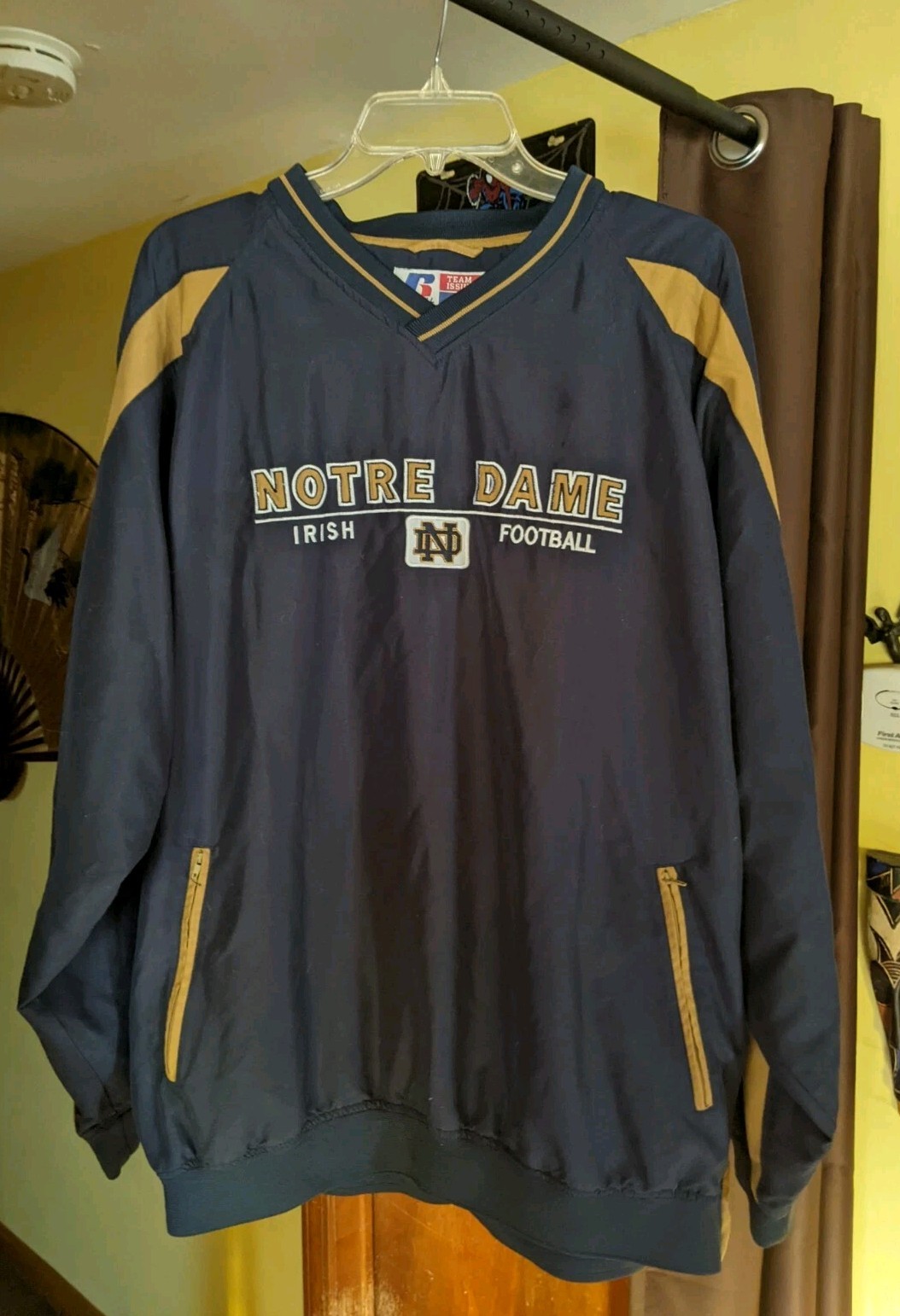 Vintage Notre Dame Russell Athletic Pullover EUC Returns Accepted For Any Reason