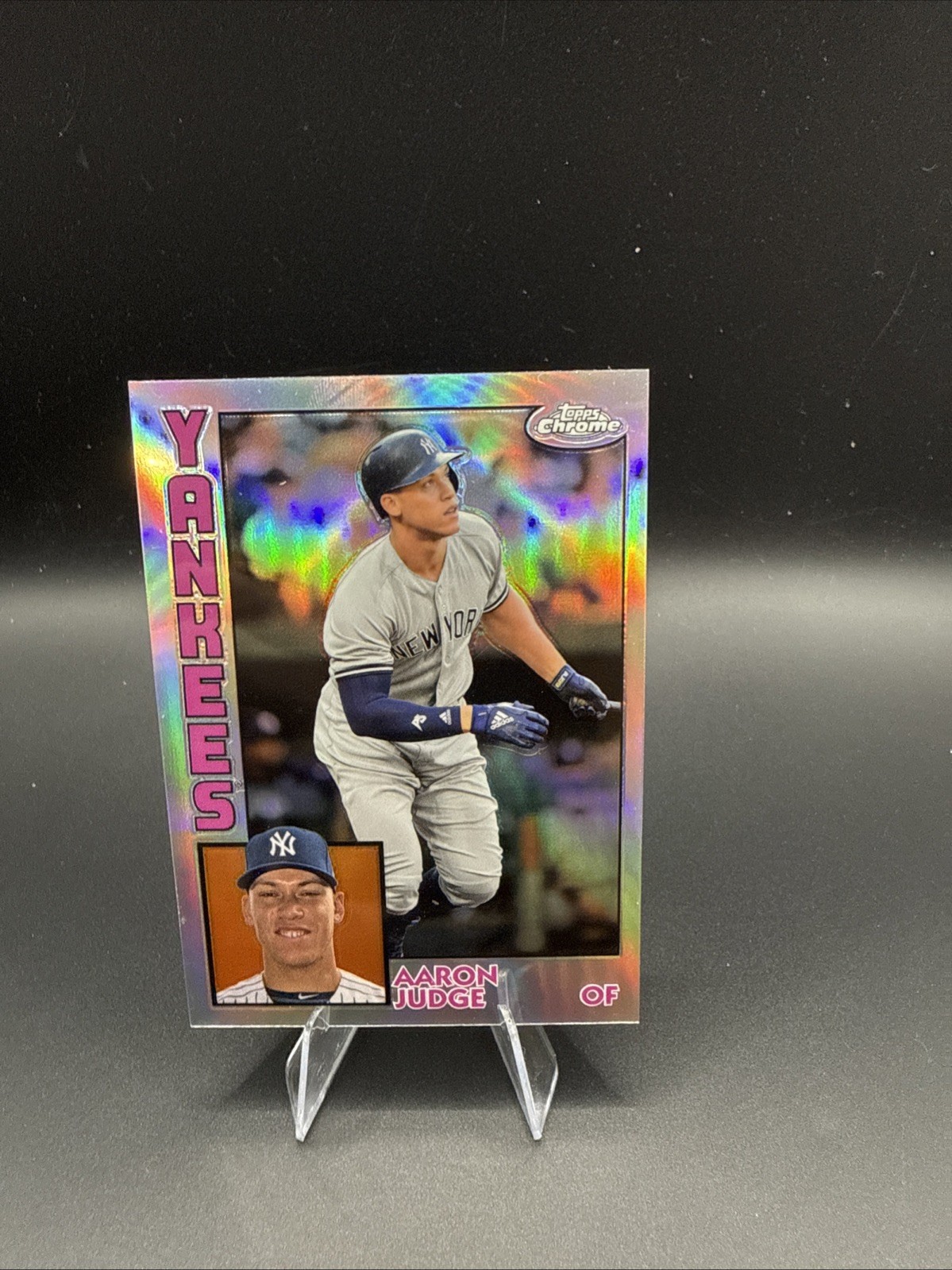 2019 Topps Aaron Judge Refractor Retro #84TC-1