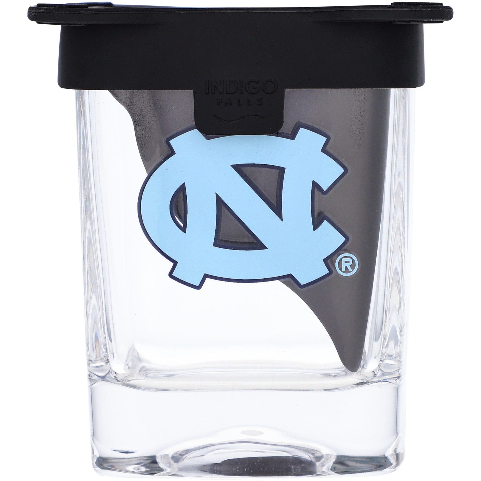 North Carolina Tar Heels 10oz. Ice Wedge Glass