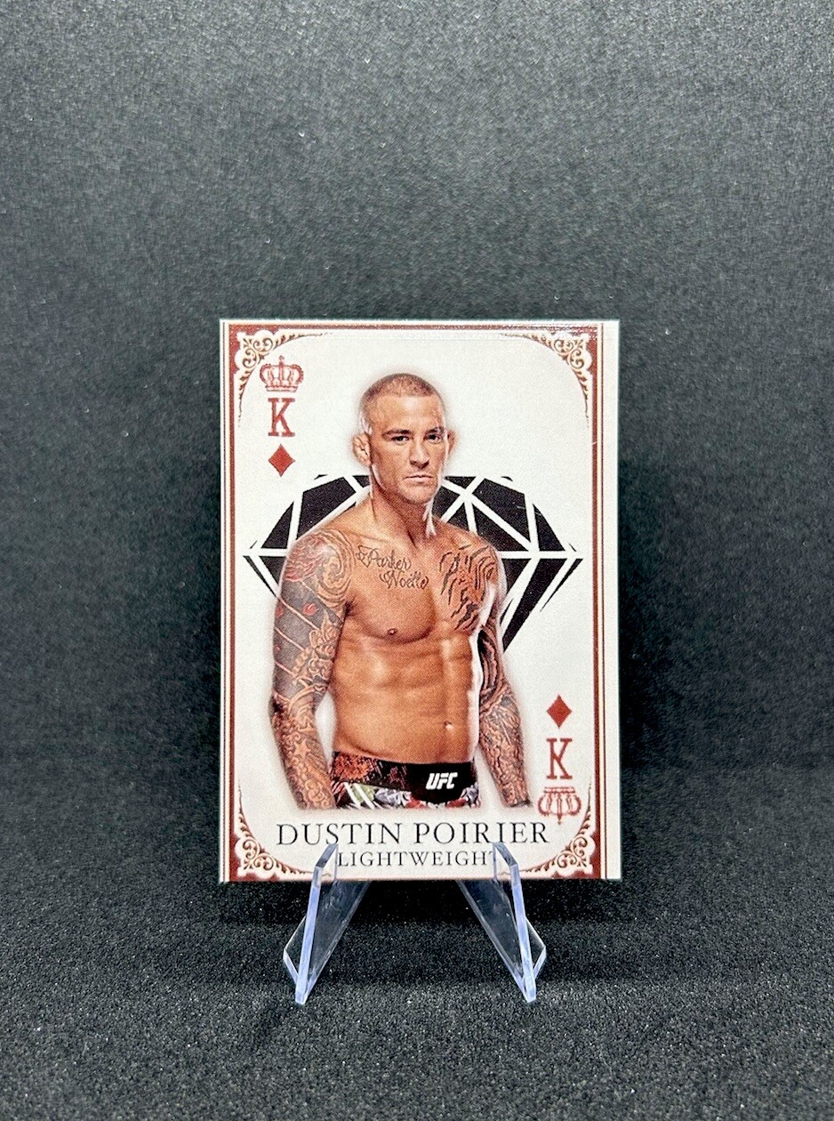 Dustin Poirier UFC Kings and Queens Custom Themed Card KAQ Dustin The Diamond