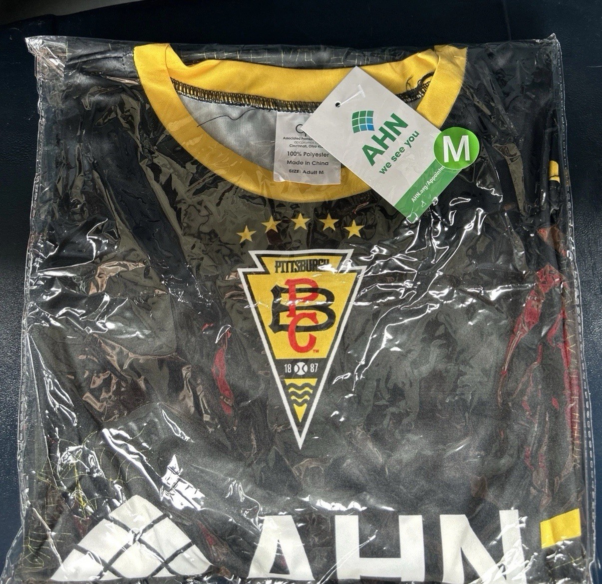 Pittsburgh Pirates SGA Soccer Jersey Adult M 6/27 Game Riverhounds SGA NEW
