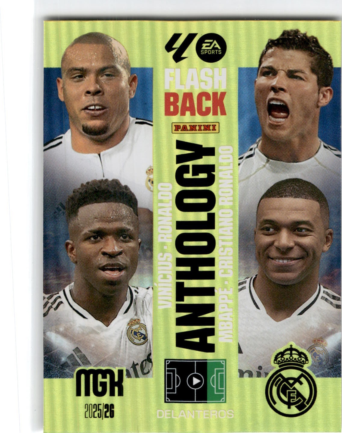 2025 Megacracks MGK La Liga Flashback Anthology Ronaldo Cristiano Kylian Mbappe