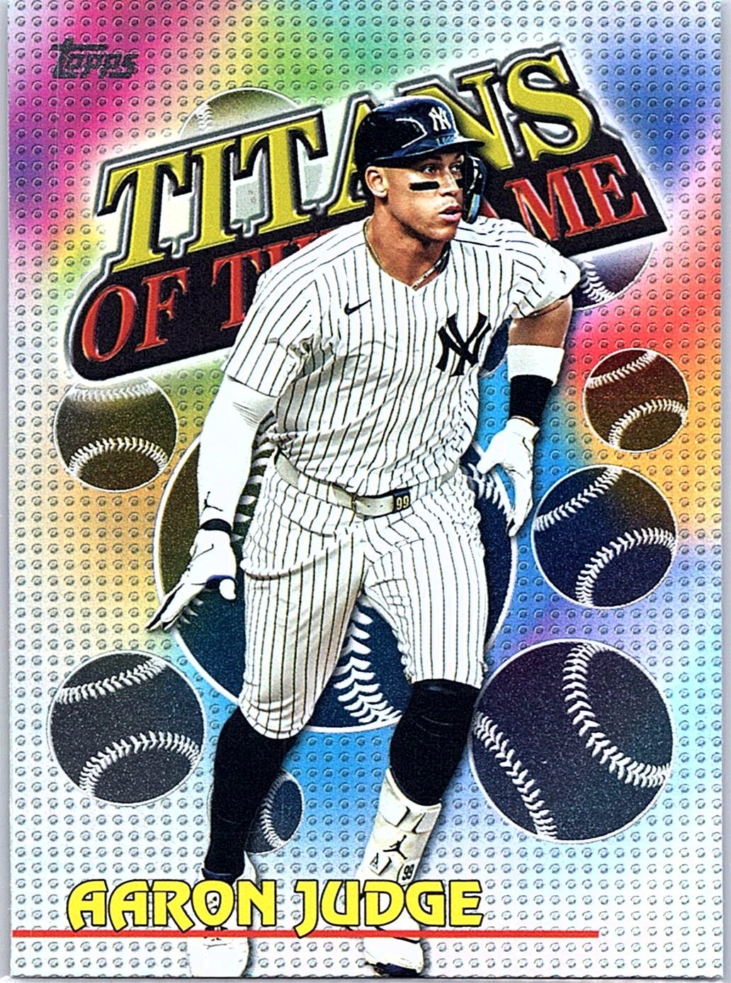 2026 Topps #TOG-3 Aaron Judge Titans of the Game