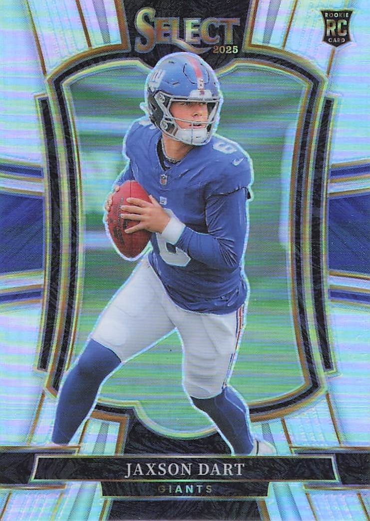 2025 Panini Select #193 Jaxson Dart Silver Prizm