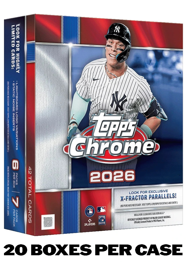 2026 Topps Chrome Baseball Base #1-250 – You Pick/ Complete Your Set Pre Order