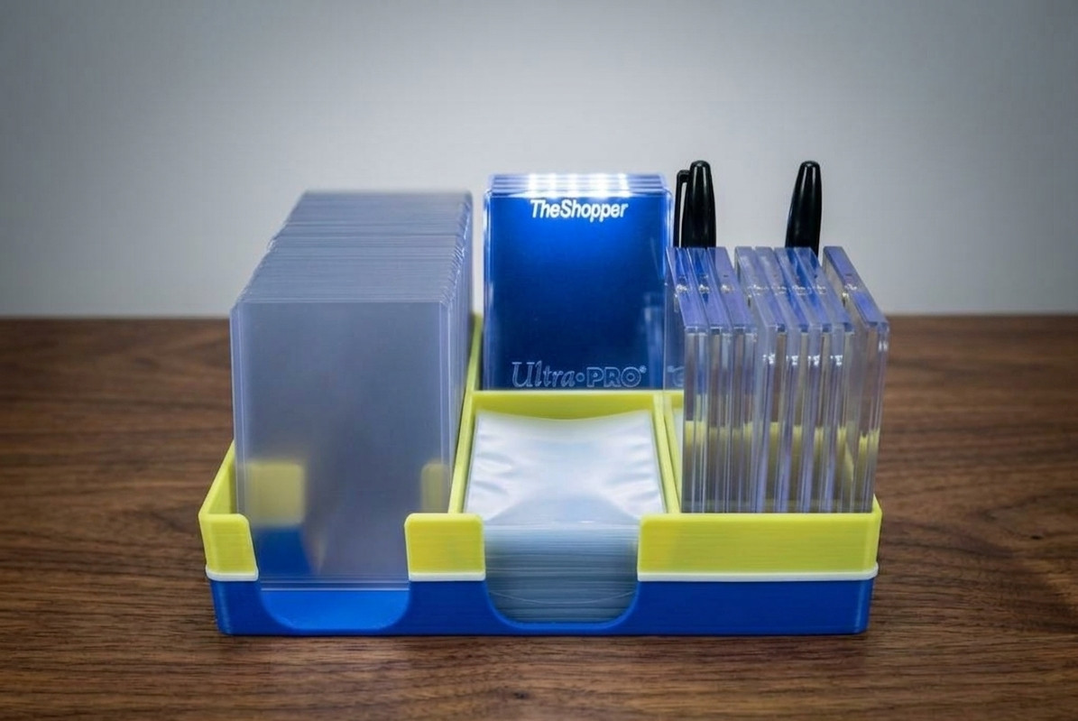Collector’s Rip Rack Organizer – Multi Color – Top Loaders, Sleeves, Card Savers