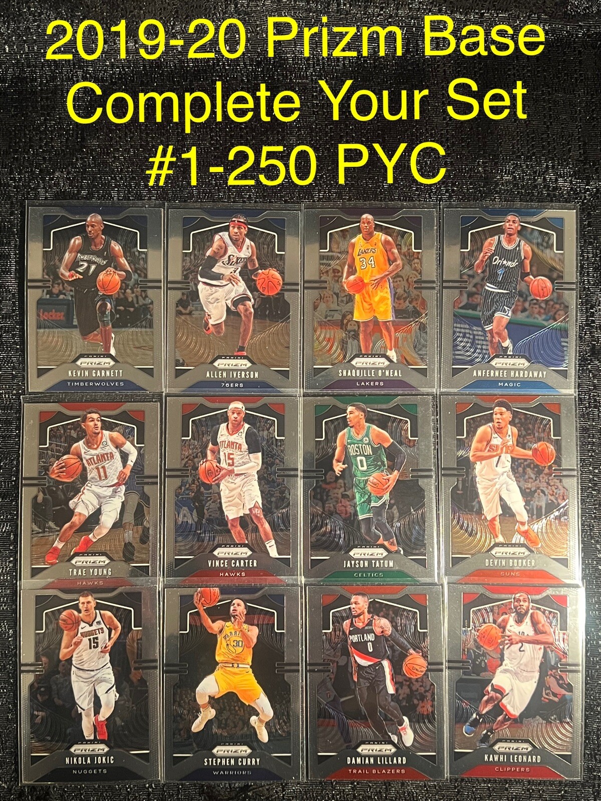 2019-20 PRIZM Basketball Card #1-250 Complete Your Base Set You Pick 2019 PYC